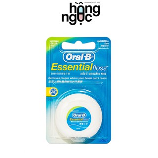 Chỉ tơ nha khoa Oral-B Essential Floss (50m/ hộp)