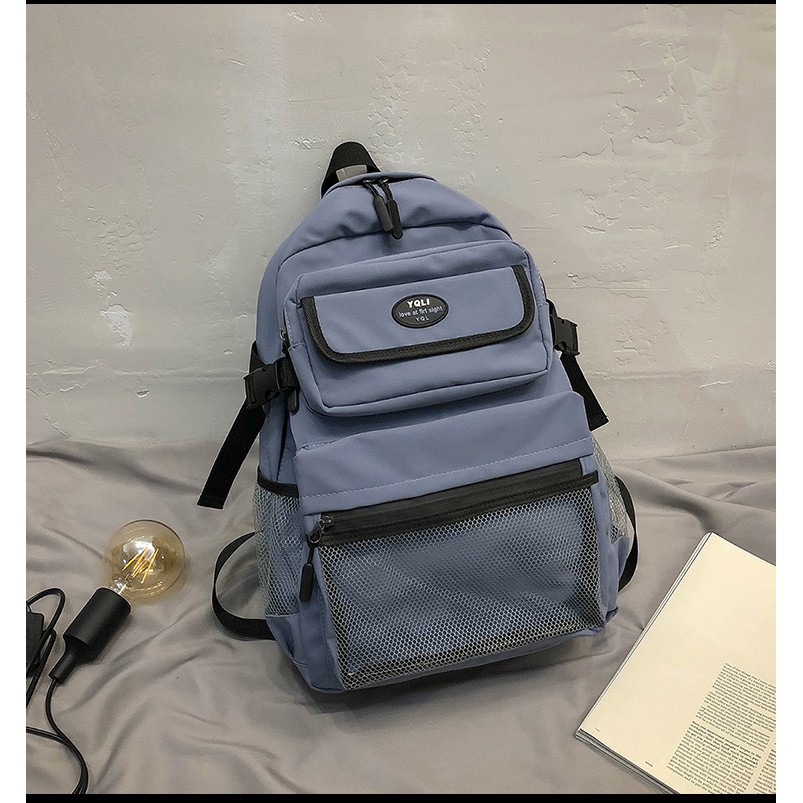 Balo nữ giá rẻ thời trang ulzzang đẹp dễ thương đi học vừa laptop B087 yoli