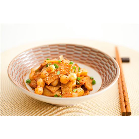 [SHIP HCM] Bánh gạo nơ Tèobokki 500g