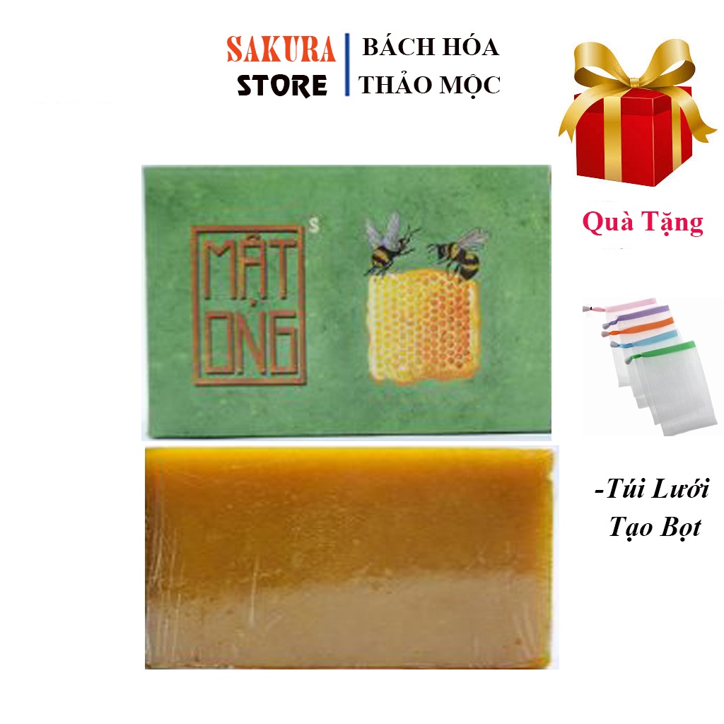 Xà Bông Nghệ Mật Ong -Xà Bông Giảm Thâm Sáng Da Tự Nhiên. | BigBuy360 - bigbuy360.vn