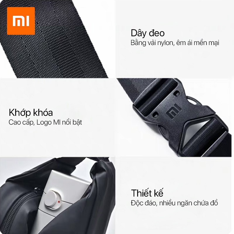 Túi đeo chéo đa năng Xiaomi dùng cho nam và nữ