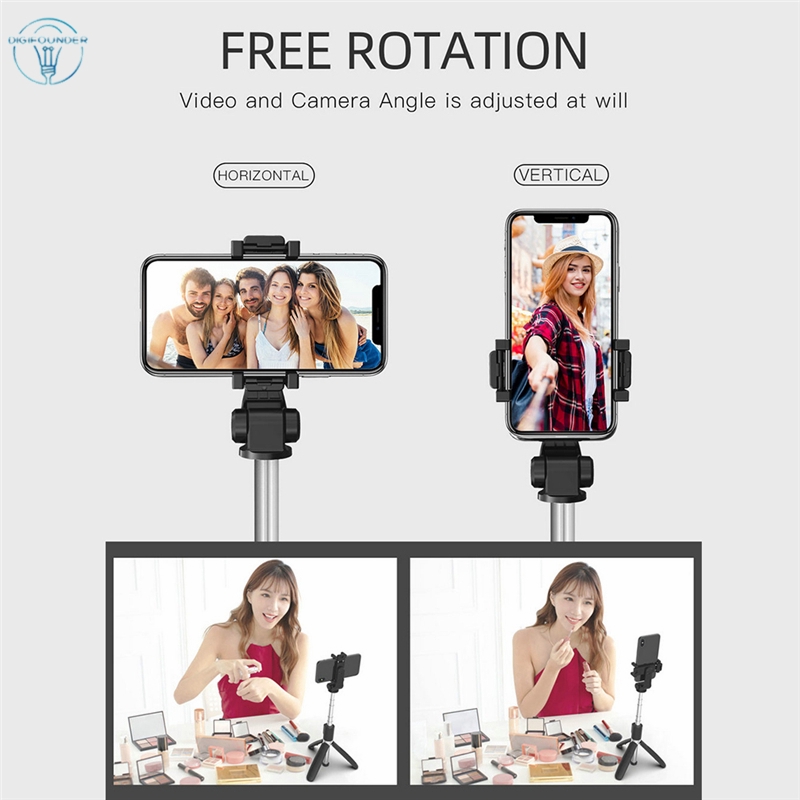 Gậy Chụp Ảnh Selfie L01 3 Trong 1 Kết Nối Bluetooth Cho Điện Thoại Thông Minh | BigBuy360 - bigbuy360.vn