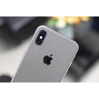 [ Hot_Sale ] Miếng Dán Da IPhone - Xám Lông Chuột