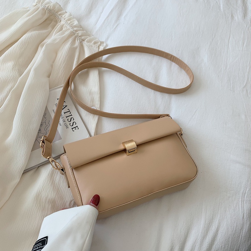 Túi Đeo Vai Hình Vuông Cỡ Nhỏ Thiết Kế Đơn Giản Thời Trang Cho Nữ