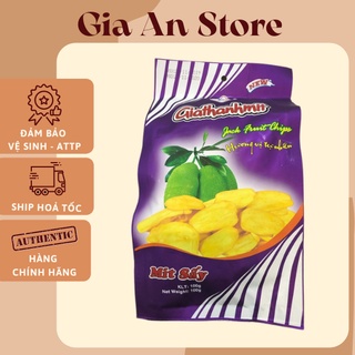 Mít sấy khô, mít sấy giòn thơm ngon nguyên miếng cánh Nam Việt 70g