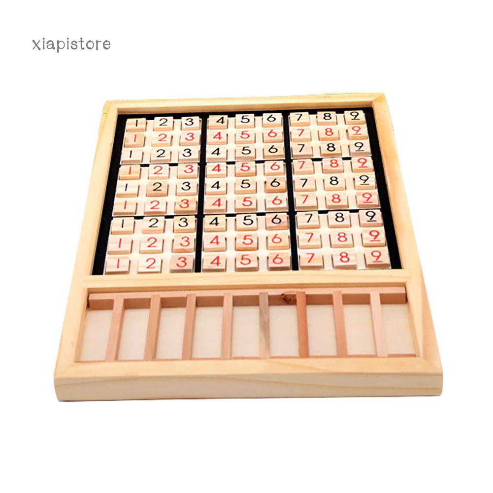 Khay Gỗ Đồ Chơi Sudoku Rèn Tư Duy Cho Trẻ