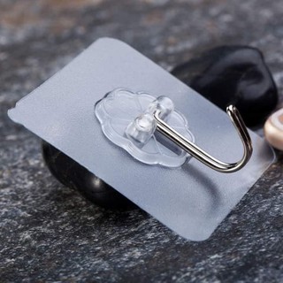 Combo 10 Móc trong dán tường trong suốt siêu dính