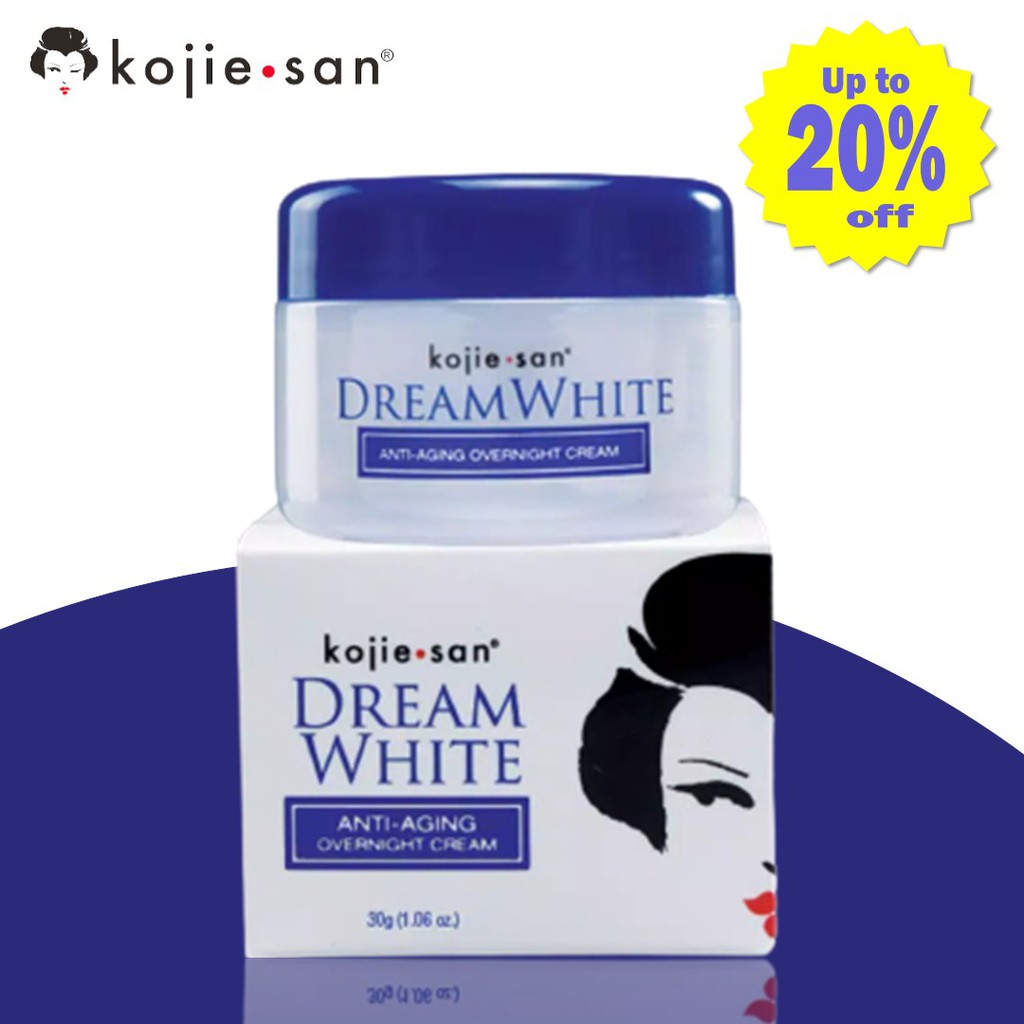 (Hàng Mới Về) Kem Dưỡng Da Ban Đêm Kojie San Dream White 30g Chống Lão Hóa