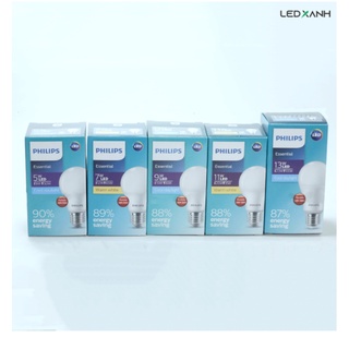Đèn led bulb e27 5w essential g5 - philips