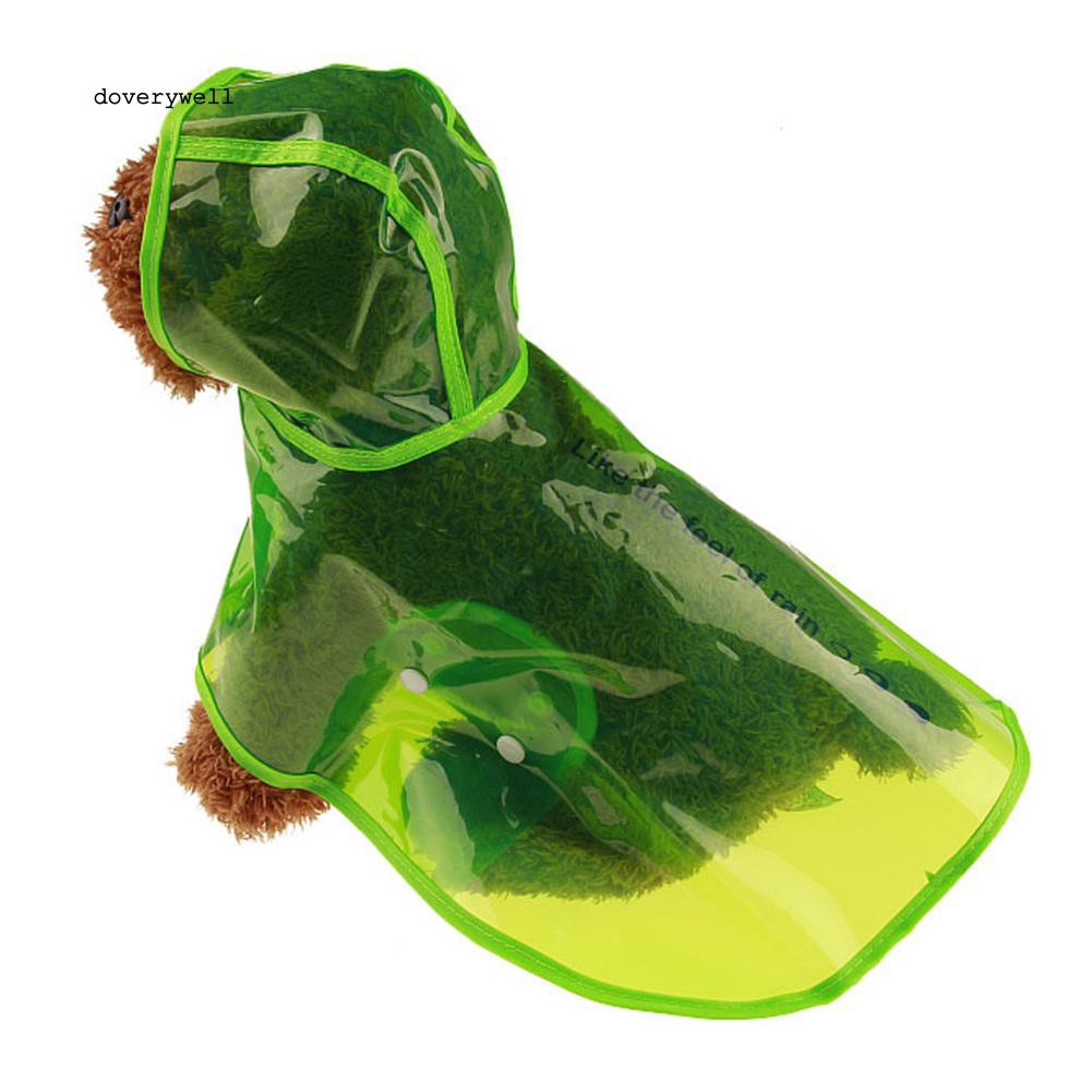 Áo mưa chống thấm nước cho thú cưng