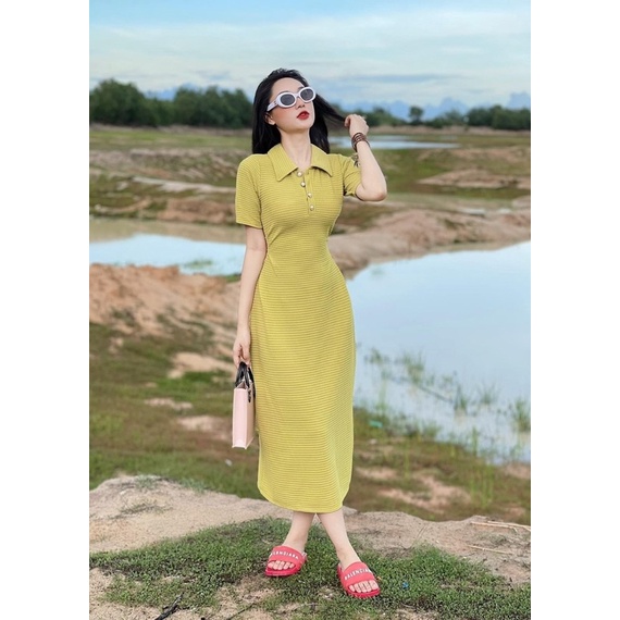 [ 𝐅𝐑𝐄𝐄 𝐒𝐇𝐈𝐏 ] VÁY POLO HÓT HÍT CHẤT LIỆU LEN XỐP L1, VẢI LÊN CHUẨN VẢI FORM MẪU , THIẾT KẾ KÉO KHÓA SAU