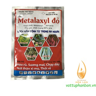 Trừ Bệnh ACODYL 35WP METALAXYL ĐỎ - Sạch nấm bệnh từ trong ra ngoài - #317A# 100g