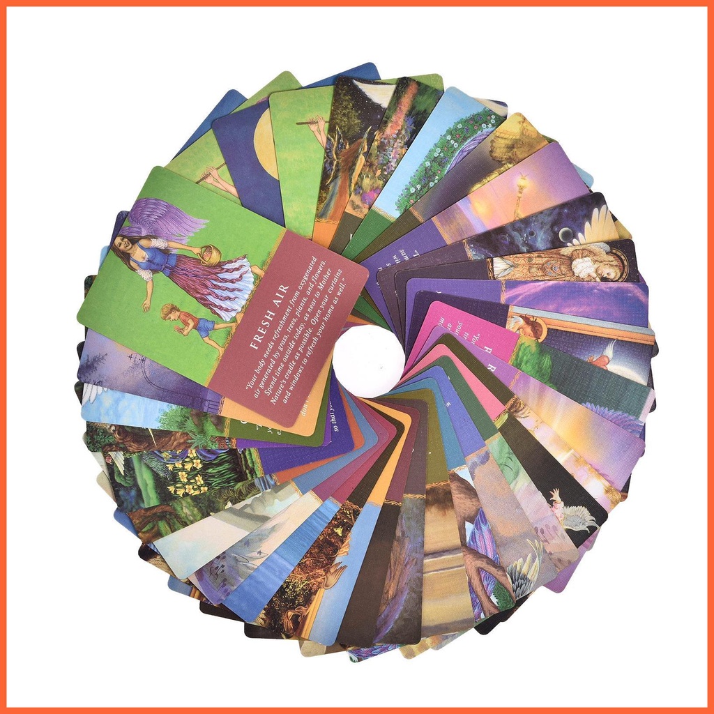 Bộ 44 Thẻ Bài Tarot Hàng Ngày Cổ Điển Từ Thiên Thần Bạn Giải Trí Cho Người Mới Bắt Đầu