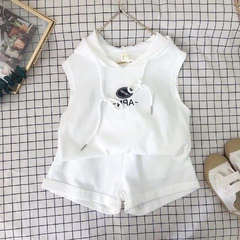 Bộ Ba Lỗ Sát Nách Bé Trai In Chứ APN, Bộ Đồ Hè Cho Bé Cực Mát Và Phong Cách HipHop - MooBaby Shop