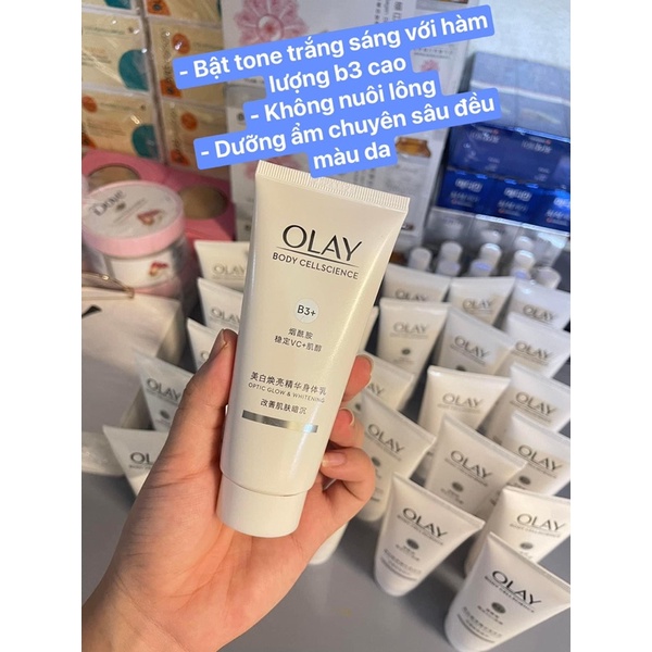 Sữa dưỡng thể Olay Body Cellscience Super Bright Bottle, Trắng Vượt Trội