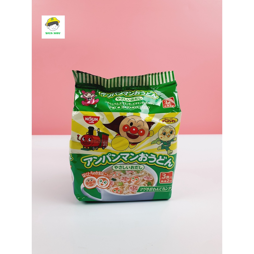 Mì Chú Hề Apaman Nissin, mì ăn dặm cho bé 90g Nhật Bản