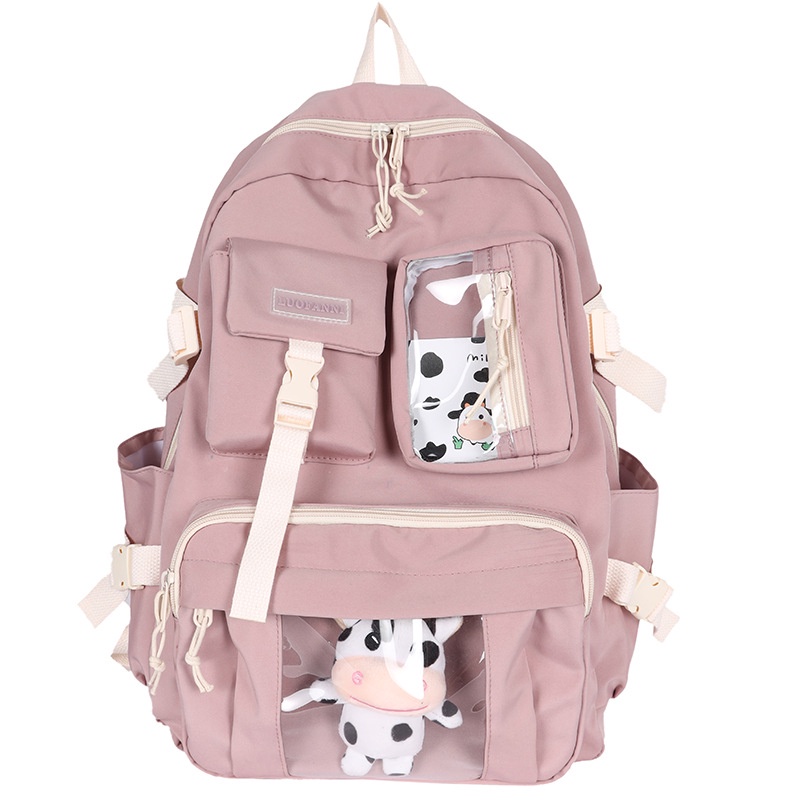 Balo Ulzzang Chống Nước Thời Trang Đi Học LOUOFANNI Siêu Xinh