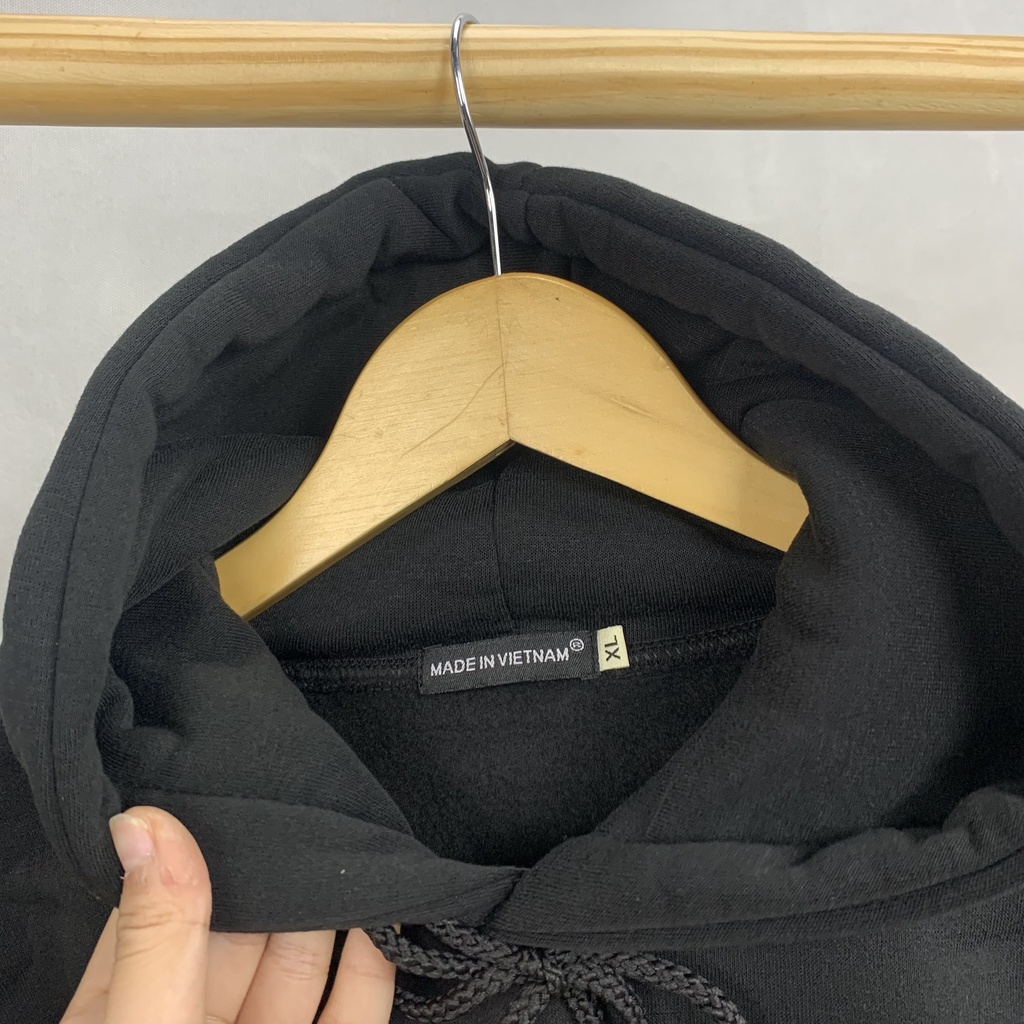 Áo Hoodie Nỉ Trơn Unisex basic áo khoác nỉ trơn nam nữ form rộng Gấu dumb DC288 - Haihaishop