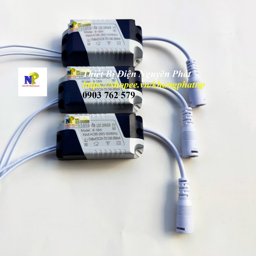 Tăng Phô [Drivier] 8-18w Đèn Led Âm Trần và Ốp Trần | BigBuy360 - bigbuy360.vn