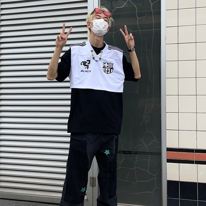 Áo Thể Thao Sát Nách Đệm Vai Phong Cách Hip Hop Hàn Quốc Thời Trang Cho Nam Size M-2Xl