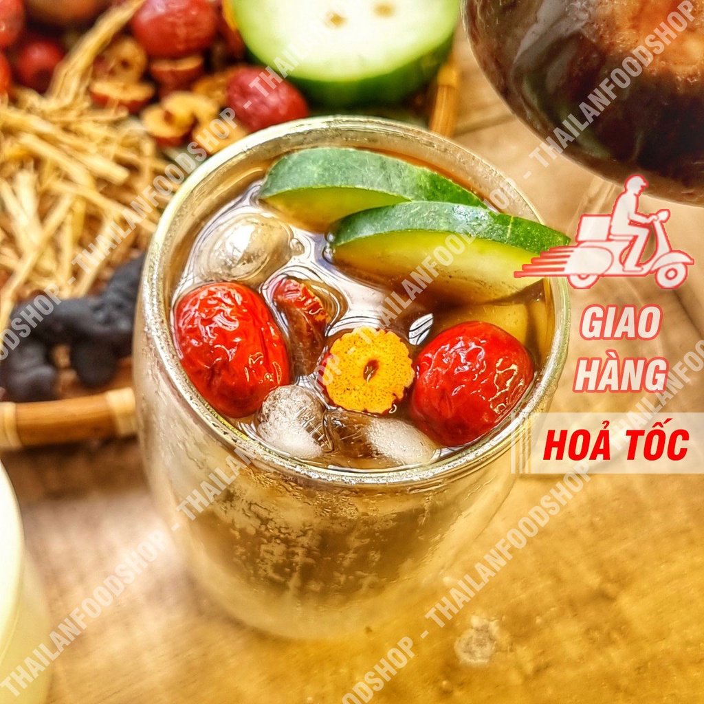 Sâm Bí Đao 7 Vị Đầy Đủ Nguyên Liệu Nấu 3 Lít - 4 Lít (Set Tự Nấu)