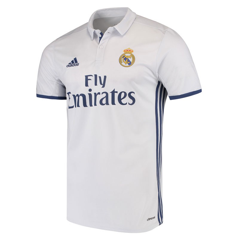 Áo Thun Thể Thao In Chữ Real Madrid Home CF Jersey Cristiano Ronaldo 16/17