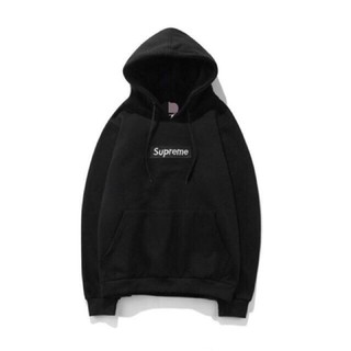 Áo hoodie thu đông nam nữ chư Sup.re.me có bigsize vải nỉ bông ngoại dày mịn