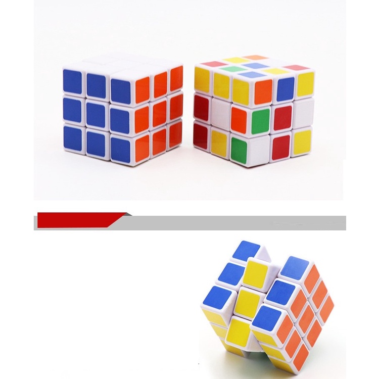 Trò chơi, đồ chơi Rubik trí tuệ ,trí thông minh,đồ chơi cho bé, trẻ em  size lớn 5,8x5,8x5,8cm