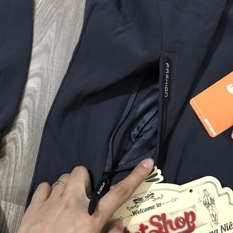 Áo khoác gió nam trung niên k nhăn nhàu  (ảnh thật)