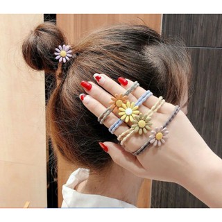 CỘT TÓC TRÁI CÂY, HOA CÚC