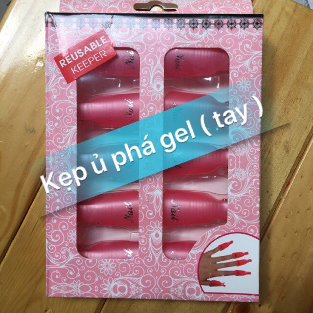 Kẹp Ủ Phá Gel Tay - manh219