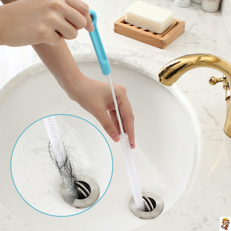 Bàn chải Anaeat vệ sinh ống thoát nước bồn rửa chén/ phòng tắm