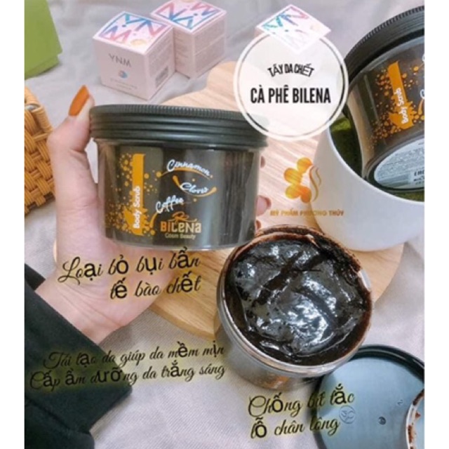 Tẩy da chết quế hồi Nga ( mẫu mới)