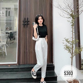 Bigsize Set quần baggy áo thun S303