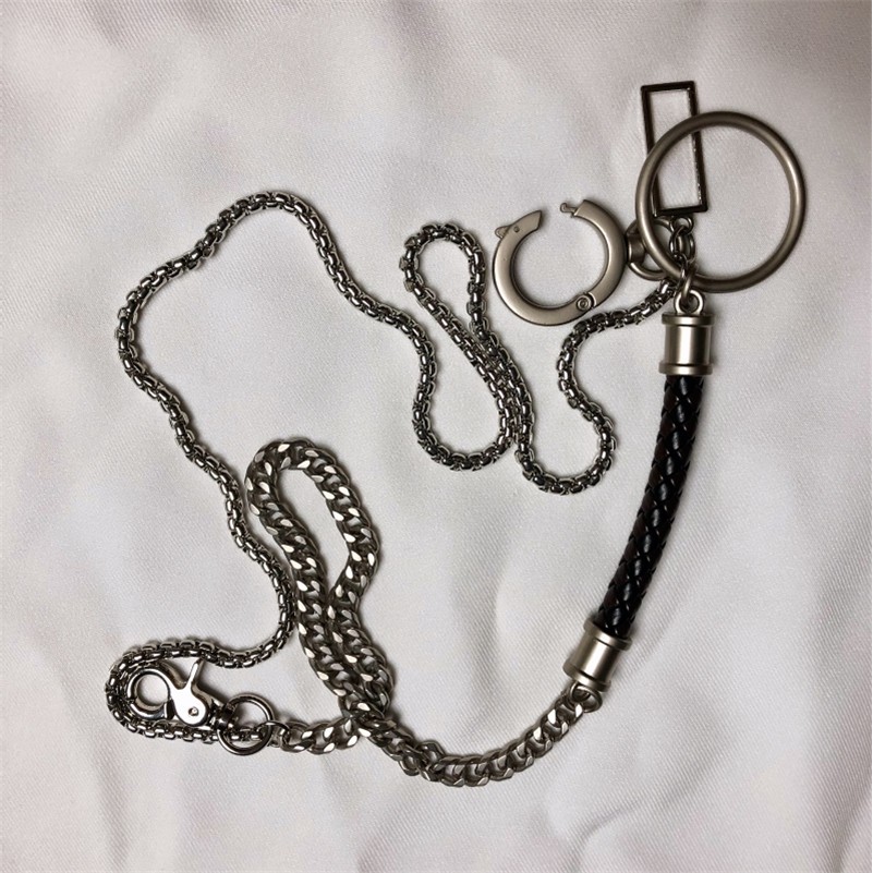 [Hàng Có Sẵn] Miễn Phí Giao Hàng Thật Quần Hip Hop Hai Lớp Dây Xích 1275 Phong Cách Harajuku Cho Nam Và Nữ