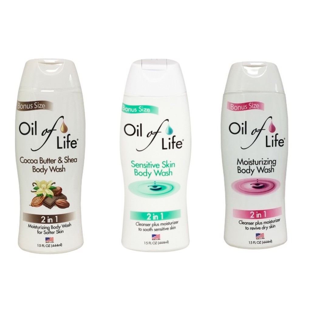 Sữa tắm Oil of Life 2 in 1 -Mỹ