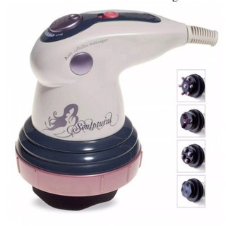 Máy massage cầm tay Body Innovation - 4 đầu massage 6 cường độ chế độ rung lắc thư giãn giảm mỡ hiệu quả