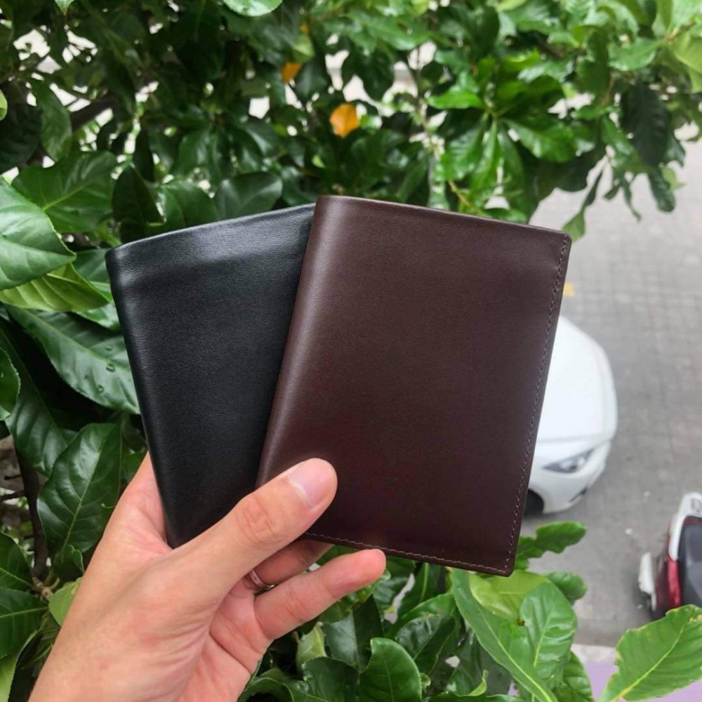 Ví Nam Da Bò Nguyên Tấm Cao Cấp - Dáng Đứng.