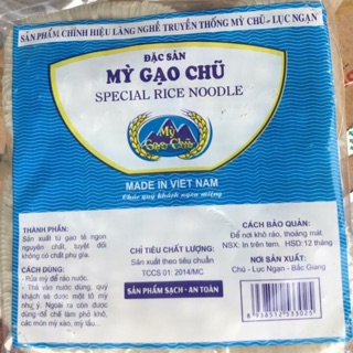 Mỳ gạo chũ bắc giang