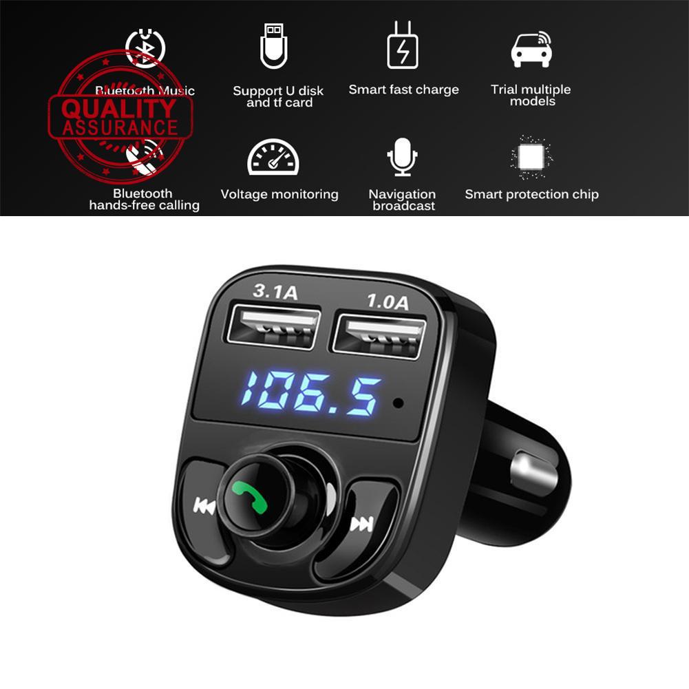 Tẩu sạc Mp3 I4H0 Bluetooth Usb 3.1a cho xe hơi