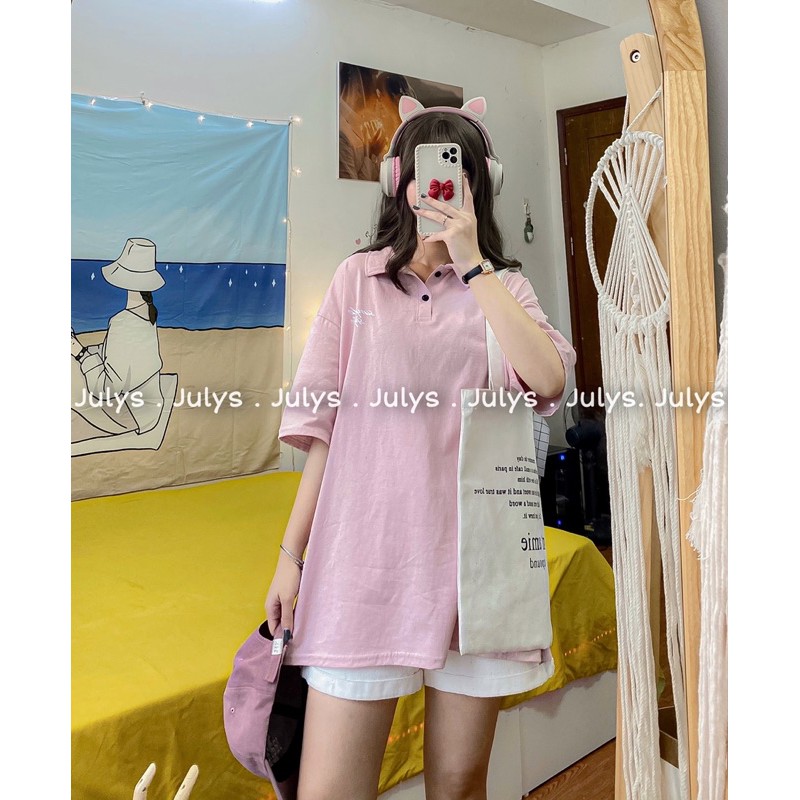 [Mã FATHANG5 giảm 10K đơn 50K] Áo polo simple style (ảnh thật shop chụp kèm video)