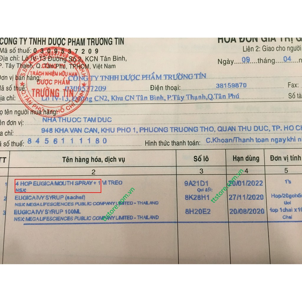 XỊT HỌNG EUGICA THẢO DƯỢC CHAI 10ML GIÚP SÁT TRÙNG GIẢM HO RÁT HỌNG