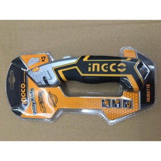 Dao rọc xếp 180x45mm Ingco HUK6118