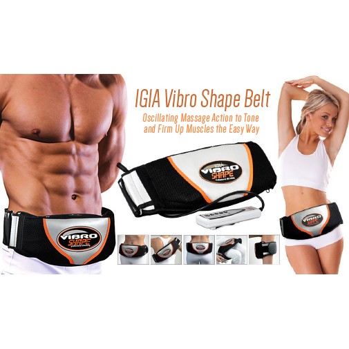 Đai Massage Bụng Nóng Rung vibro shape