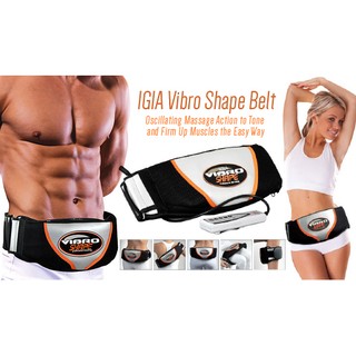 Đai Massage Bụng Nóng Rung vibro shape( hàng bị tróc)