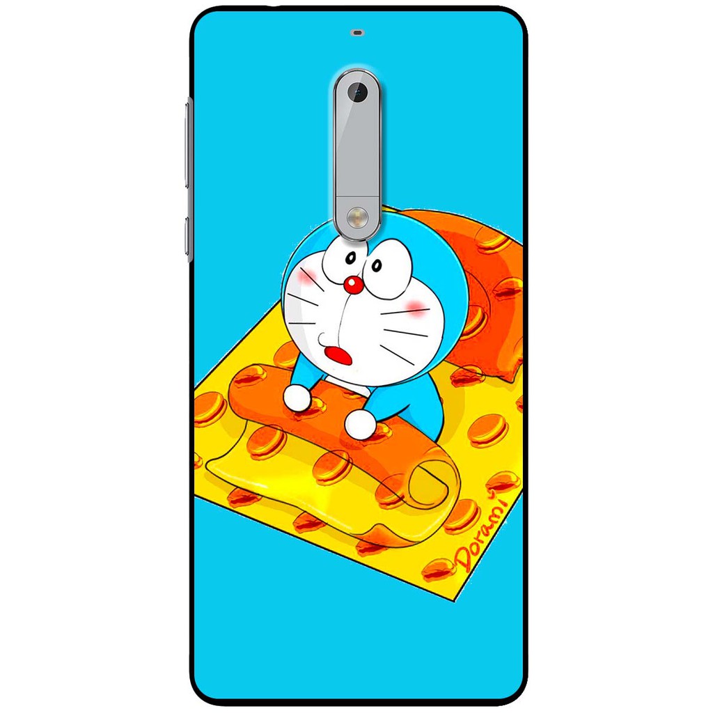 Ốp lưng nhựa dẻo Nokia 5, Nokia 6.1 (Nokia 6 2018) in hình Doraemon thức giấc