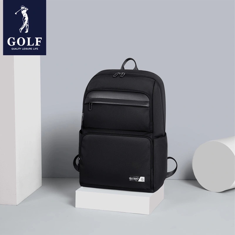 Balo đựng Laptop/Macbook thời trang cao cấp GOLF- B11 Đen