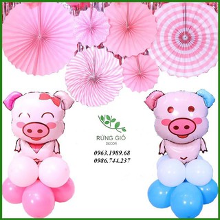 Bộ 6 Quạt Giấy Trang Trí Sinh Nhật độc đáo