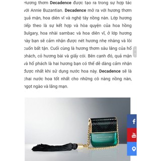 Nước hoa MarcJacobs Vàng 100ml.Auth.TEM MACY'S