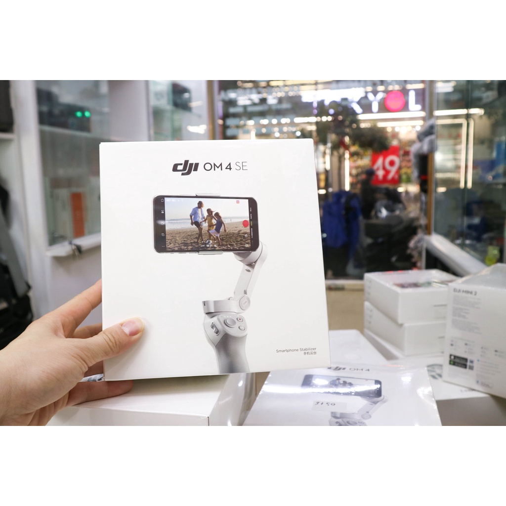 Gimbal DJI OM4 SE - Tay cầm chống rung cho điện thoại - Bảo hành 12 tháng